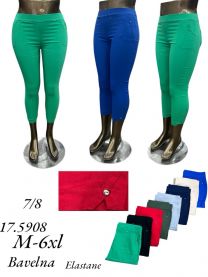 PLUS_Spodnie elastyczny 7/8(M-6XL/12szt)