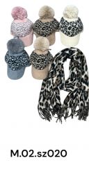 Szaliki damskie (uniwersalny/12szt)