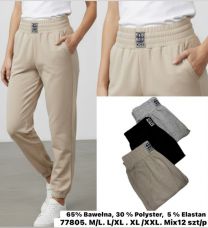 Spodnie dresowy damskie (M-2XL/12szt)