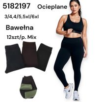 PLUS_Spodnie legginsy damskie (3-6XL/12szt)