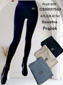PLUS_Spodnie legginsy damskie (4-7XL/12szt)