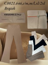 Spodnie legginsy damskie (S-2XL/12szt)