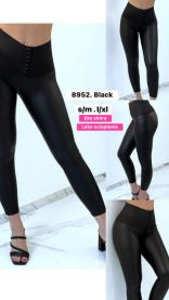 Spodnie ekoskóra damskie (S-XL/12szt)