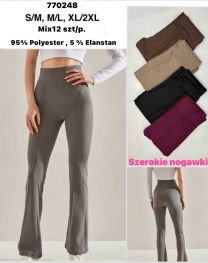 Spodnie elastyczny (S-2XL/12szt)