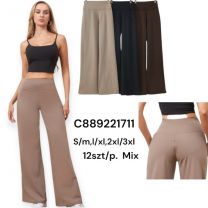 Spodnie elastyczny (S-3XL/12szt)