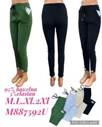 Spodnie dresowy damskie (M-2XL/12szt)