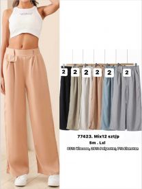 Spodnie elastyczny (S-XL/12szt)