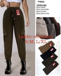 Spodnie dresowy damskie (S-XL/12szt)