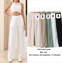 Spodnie elastyczny (S-XL/12szt)