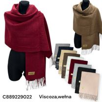 Szaliki damskie (uniwersalny/12szt)