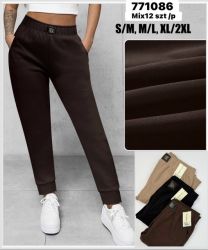 Spodnie dresowy damskie (S-2XL/12szt)