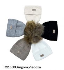 Czapki damskie (uniwersalny/12szt)