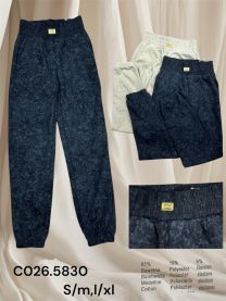 Spodnie dresowy damskie (S-XL/12szt)