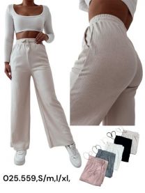 Spodnie damskie (S-XL/12szt)