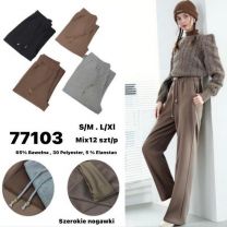 Spodnie damskie (S-XL/12szt)