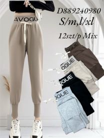 Spodnie dresowy damskie (S-XL/12szt)