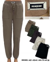 Spodnie dresowy damskie (M-2XL/12szt)