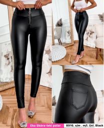 Spodnie ekoskóra damskie (S-XL/12szt)