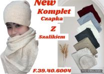 Komplet czapki damskie (uniwersalny/12kpt)