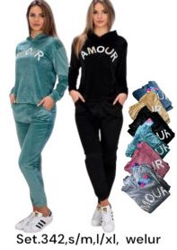 Komplety welurowe (S-XL/12kompletów)