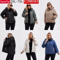 Kurtka damskie (3XL-7XL/5szt)