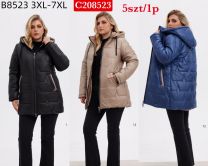Kurtka damskie (3XL-7XL/5szt)