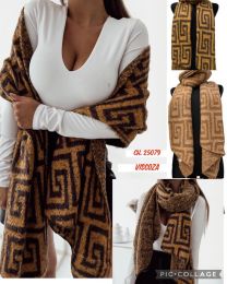 Szaliki damskie (uniwersalny/12szt)