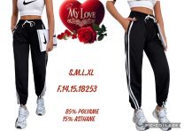 Spodnie dresowy damskie (S-XL/12szt)