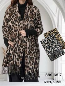 Szaliki damskie (uniwersalny/12szt)