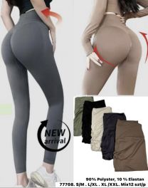 Spodnie legginsy damskie (S-2XL/12szt)