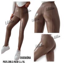 Spodnie ekoskóra damskie (S-XL/12szt)