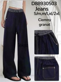 Spodnie elastyczny (S-2XL/12szt)