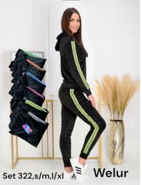 Komplety welurowe (S-XL/12kpt)