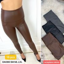 Spodnie ekoskóra damskie (S-XL/16szt)
