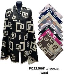 Szaliki damskie (uniwersalny/12szt)