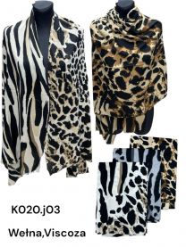 Szaliki damskie (uniwersalny/12szt)