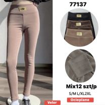 Spodnie legginsy damskie (S-2XL/12szt)