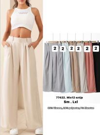 Spodnie elastyczny (S-XL/12szt)