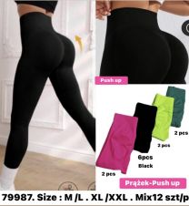Spodnie legginsy damskie (M-2XL/12szt)