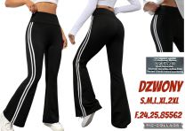 Spodnie Legginsy damskie (S-2XL/12szt)
