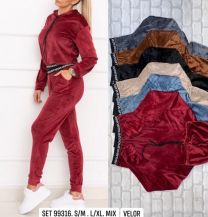 Komplety welurowe (S-XL /12kompletów)