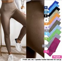 Spodnie Legginsy damskie (S-L/12szt)