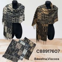 Szaliki damskie (uniwersalny/12szt)