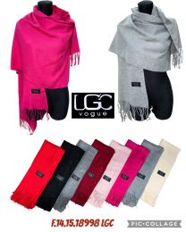 Szaliki damskie (uniwersalny/12szt)