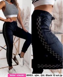 Spodnie welurowy (S-XL/12szt)