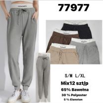 Spodnie dresowy damskie (S-XL/12szt)