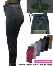 PLUS_Spodnie dresowy damskie (3-6XL/12szt)
