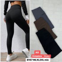 Spodnie legginsy damskie (M-2XL/12szt)