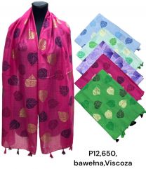 Szaliki damskie (uniwersalny/12szt)