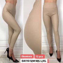 Spodnie ekoskóra damskie (S-XL/12szt)